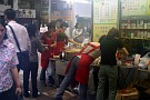 morning breakfast rush in hong kong